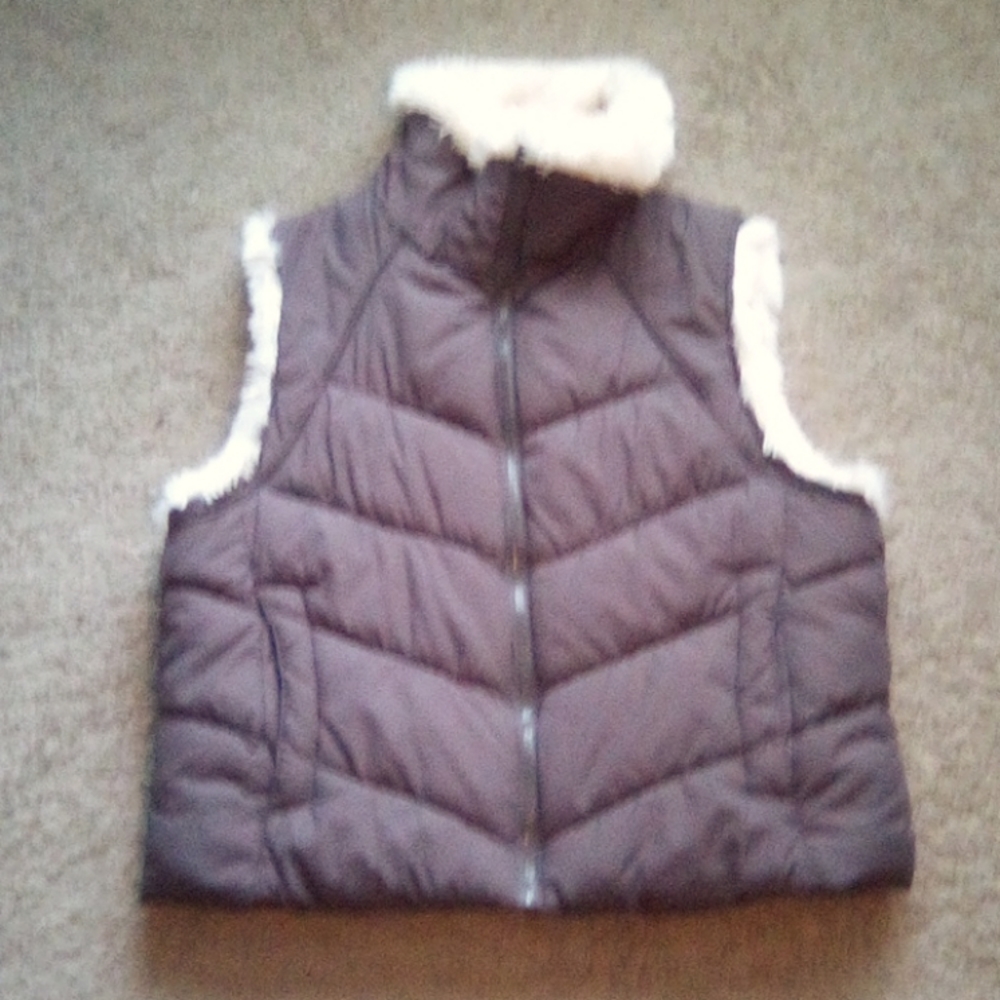 Big Chill Woman Puffer Cotton Quilted Sleeveless Vest